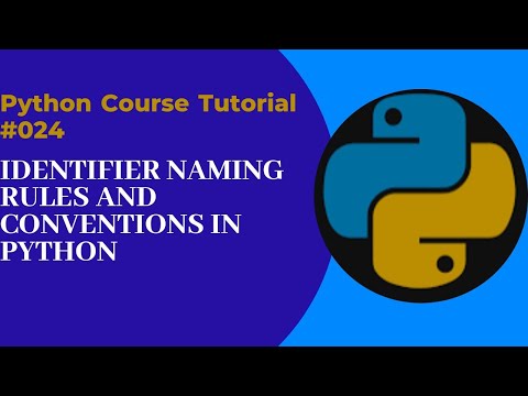 How To Give Identifier Name In Python 024 Identifiersinpython Identifier Pythonidentifer