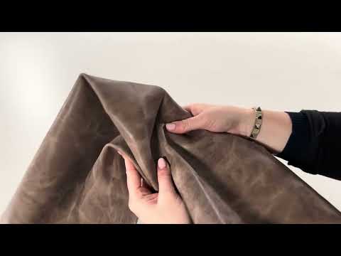 BROWN PULL UP LEATHER 5695