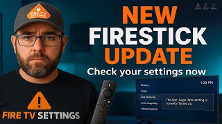 New FIRESTICK Update You must TURN OFF SETTINGS NOW! (They are Watching you)