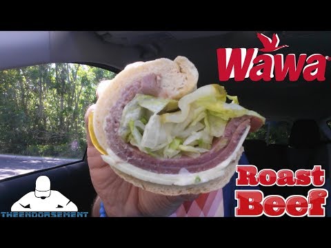 WAWA® HOAGIE REVIEW | ROAST BEEF W/ HORSERADISH SAUCE