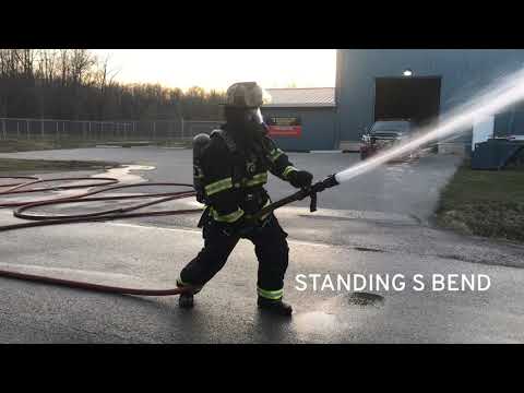 Six Nations Fire - Basic Fire Hose Handling & Advancement Drill #1