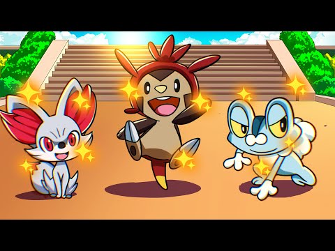 Pokémon Scarlet But I Can Only Use SHINY Kalos Pokémon