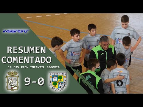 FS CUÉLLAR COJALBA INFANTIL A 9-0 SP. NAVA DE LA ASUNCIÓN B | RESUMEN J9 1º DIV PROV SEGOVIA 21-22