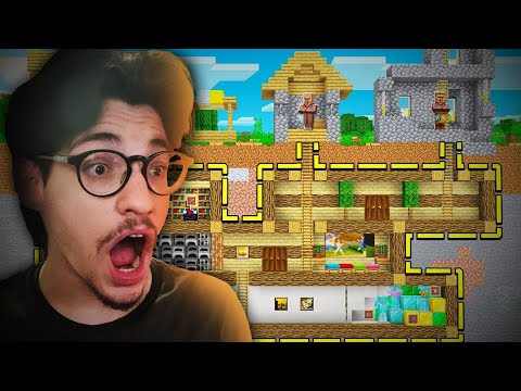 COSTRUISCO UNA BASE SEGRETA SOTTO LA CASA DEL MIO AMICO SU MINECRAFT!