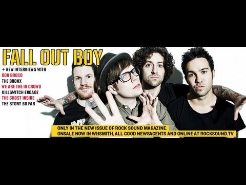 New Fall Out Boy Interview: Rock Sound magazine, May 2013