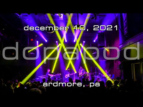 Dopapod: 2021-12-10 - Ardmore Music Hall; Ardmore, PA (Complete Show) [4K]