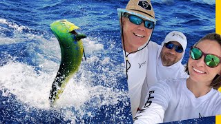 Father & Son Fishing Trip | Key Largo Mahi Catch and Cook