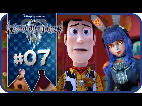 Kingdom Hearts 3 Walkthrough Part 7 ((PS4)) English - No Commentary - Toy Story