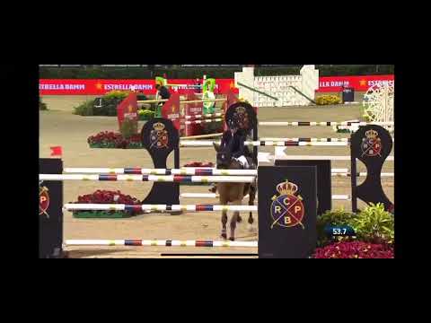 1er manche 160 - CROONER TAME - CSIO BARCELONE