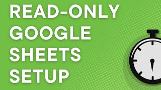 Google Sheets: Sharing a read-only spreadsheet, step by step (2023)