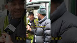 American interviews LONDON GEEZERS 😭😂#britishculture #americanabroad #shorts #explore #london