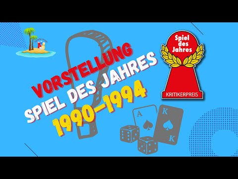 Das waren die Spiele des Jahres 1990-1994