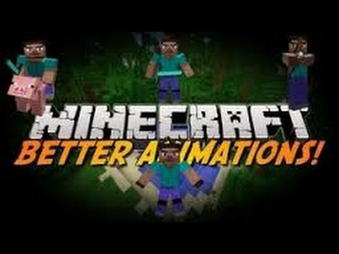 Minecraft Mod Showcase: Better Character animations