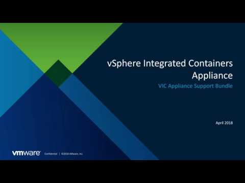 Collecting a Support Bundle from the vSphere Integrated Containers Appliance