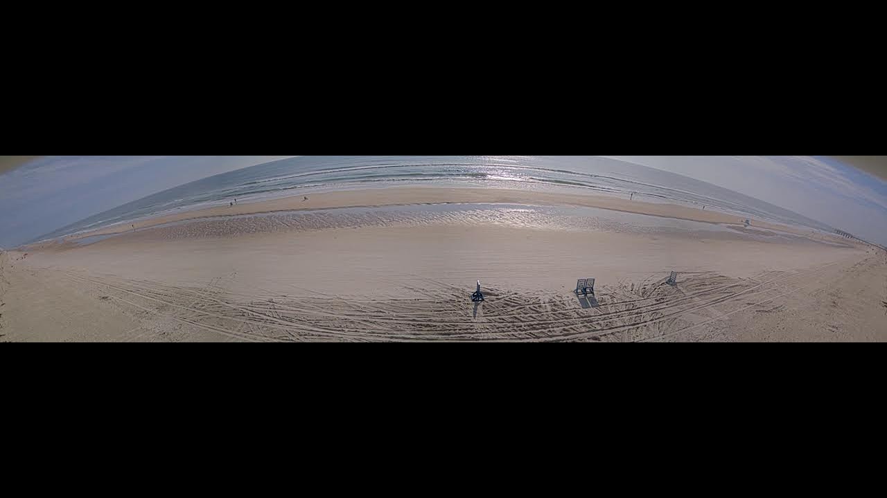 Live webcam view of Dunlawton Beach Atlantic Shoreline Panorama