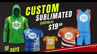 Custom Sublimated Hoodies and Shirts | Epic Sports Team and Fan Appare