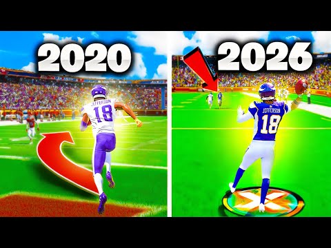 Scoring A 99 Yard Touchdown With Justin Jefferson In EVERY Madden!