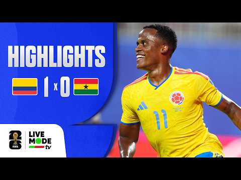 Colômbia 1-0 Gana (WC 2026)