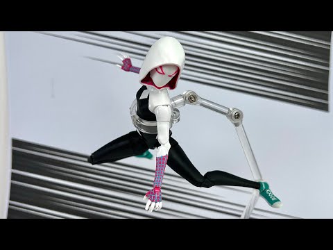 Marvel Legends Spider-Man Across The Spider-Verse Part 1 Spider-Gwen Ghost Spider Chefatron Review