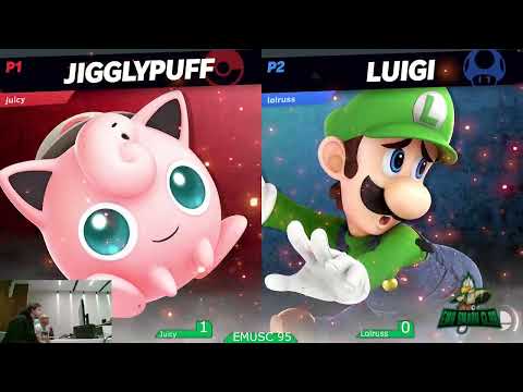 Lolruss (Luigi) vs Juicy (Jigglypuff) - EMUSC 95: CT Winners Round 3