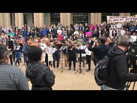 Ode to Joy for Climate Change Action - Flash Mob in Vancouver, Canada