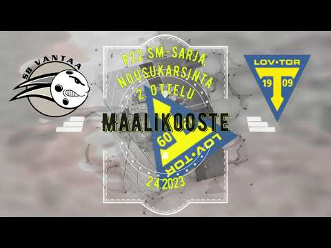 Maalikooste SB Vantaa - Loviisan TOR (P22 Sm-sarja, Nousukarsinta 2. ottelu 2.4.2023)