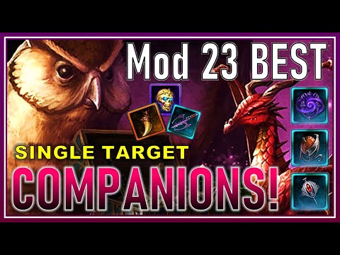 Mod 23 Changes: BEST to Worst ST Damage Companions! Testing 150+ (gith, tutor, sprite) - Neverwinter