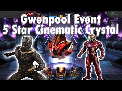5 Star Cinematic Crystal Opening - Marvel contest of Champions