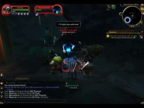 WoW Death Knight Beguinner Quest 18 The Gift That Keeps On Giving