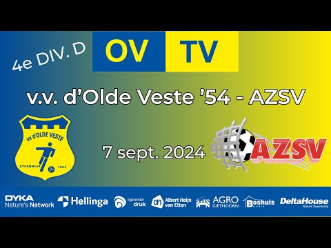 OV-TV | Samenvatting | v.v. d'Olde Veste'54 - AZSV | 07-09-2024 | 4e Div. D
