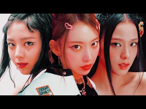 BLACKPINK (블랙핑크) & LE SSERAFIM (르세라핌) & ITZY (있지) - 'Pink Venom x Antifragile x Not Shy' MASHUP