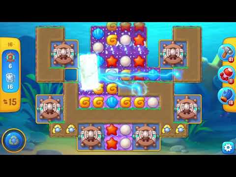 FISHDOM 🐠 Shipwrecked! Special 🐟 Level 11 - 20 🐡