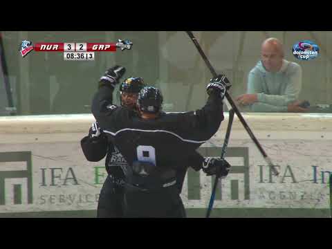 Highlights NURNBERG ICE TIGERS vs LES RAPACES DE GAP Dolomiten Cup 2017