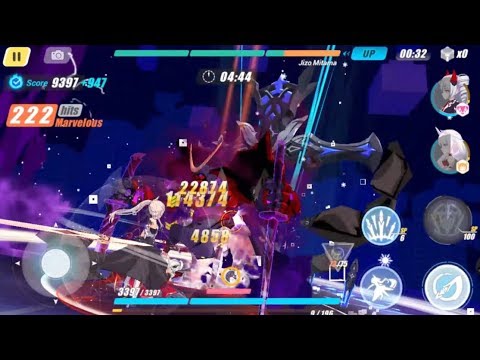 Honkai Impact 3: Memorial Arena EX(W2) Jizo Mitama(+20%), Benares, HOTV