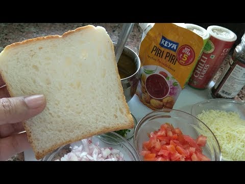 सैंडविच-Cheesy Veg Sandwich Recipe -Cheese Sandwich -Veg Sandwich -Veg Mayo Grilled Sandwich -Snacks