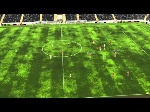 FM 2015 Juventus - Roma -amazing goal from Totti