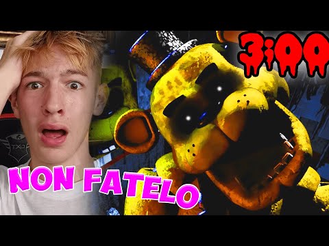 PROVO il GIOCO HORROR PIÙ *SPAVENTOSO* al MONDO!!😱😱(FINITO MALE) fnaf