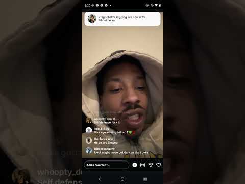 Ant Glizzy Reacts Live on Instagram | IG Live Highlights
