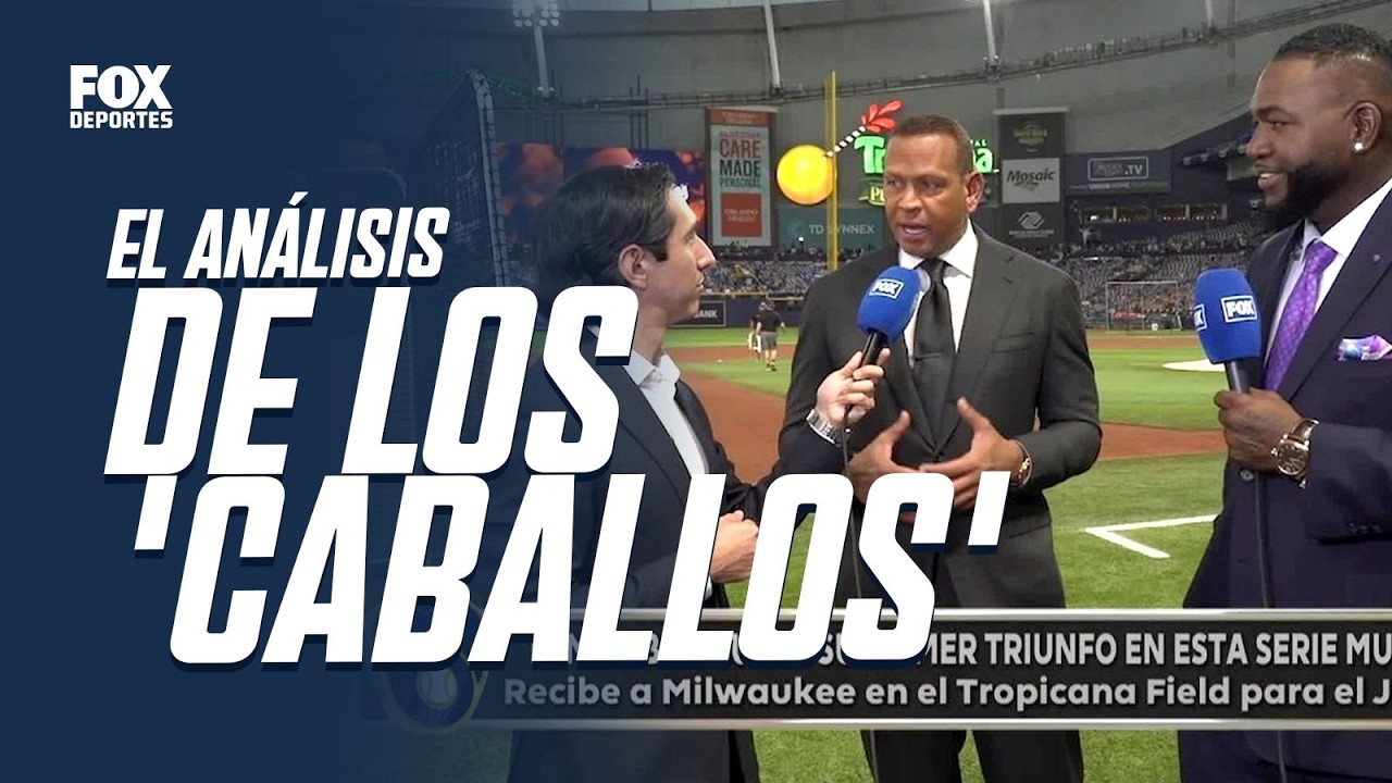 DAVID 'BIG PAPI' ORTIZ y ALEX RODRÍGUEZ hablan sobre la SERIE MUNDIAL y mucho baseball | MLB 2026