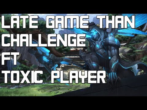 Smite - SUPER LATE GAME THANATOS CHALLENGE! - Grandmasters Ranked 1v1 Duel
