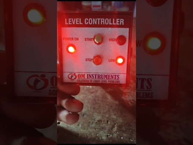 Panel Mount Industrial Water Level Controller - Liquid Level ...