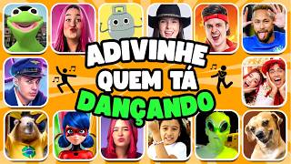 Adivinhe quem tá DANÇANDO 🕺🏻🎶 Neymar, Enaldinho, Emilly Vick Pipoca, Ana Castela, Gás, Capi Banana