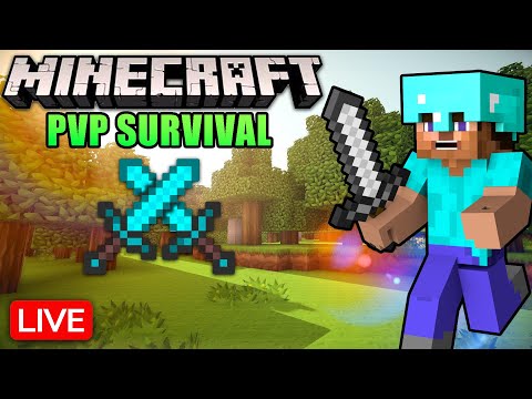 EPIC MINECRAFT PVP SURVIVAL - JOIN NOW!