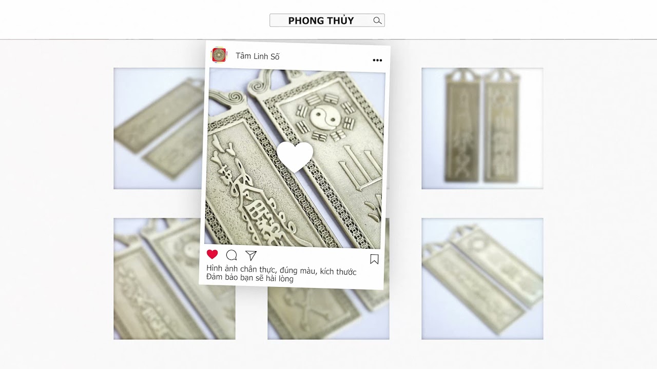 Thẻ kim bài Sơn Hải Trấn đồng 5,5x18,8cm