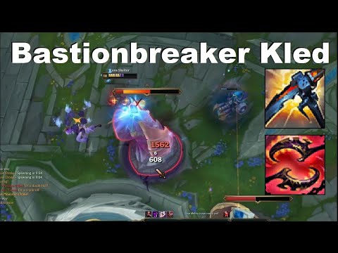 First Season 16 Kled game with Bastionbreaker :]