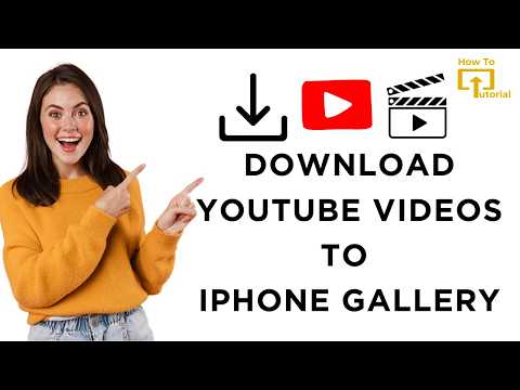 (EASY) How To Download YouTube Videos to iPhone's Photos Gallery 📲🎬