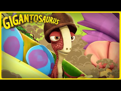 The Great Sled Race! 🛷❄️ GO GO GO! |Giganto|Cartoons for Kids