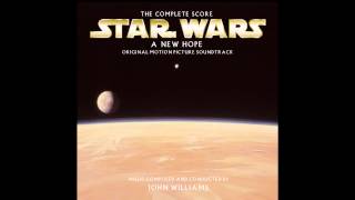 Star Wars IV (The Complete Score) - Escape Pod and Crashing On The Desert Planet