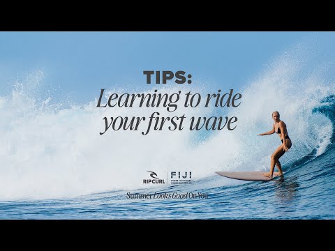 Learning To Surf Your First Wave | Summer Looks Good On You | Rip Curl