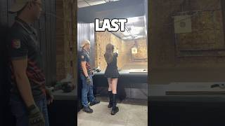 人生初の実弾射撃❤️ #shorts